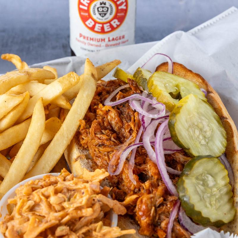 Pulled BBQ Pork Sandwich photo