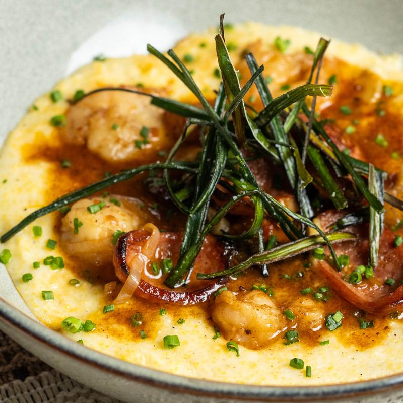 menu item 14 of 18, Shrimp & Grits