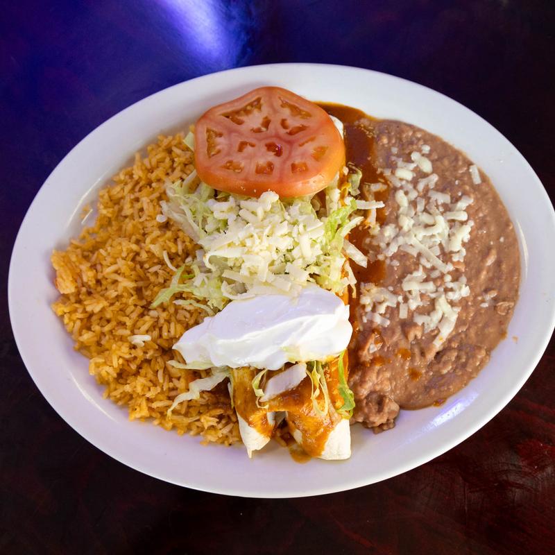 Burrito, Rice, and Beans photo