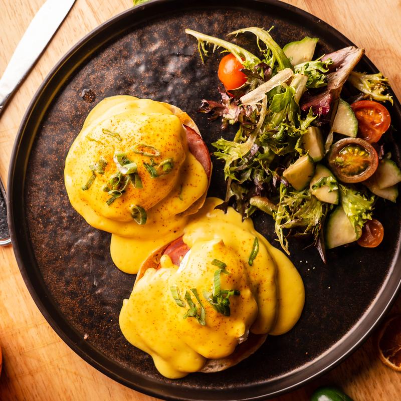 Traditional Egg Benedicts* photo