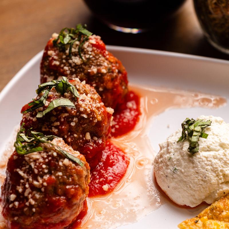 menu item 2 of 8, Meatballs & Ricotta