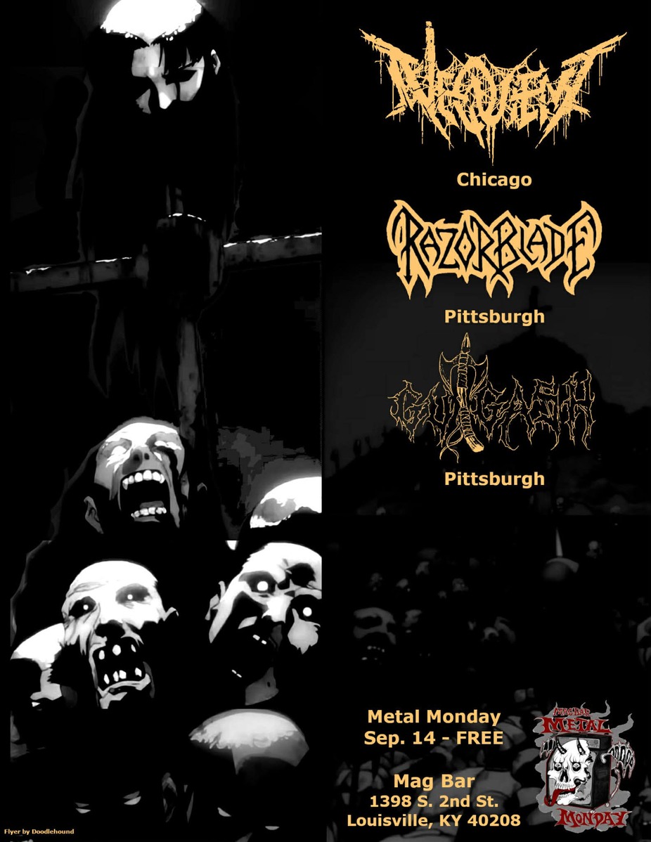 Mag Bar Metal Monday presents Nequient + Razorblade + Gutgash event photo
