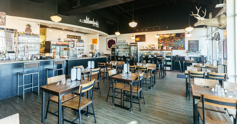 Interior seating area