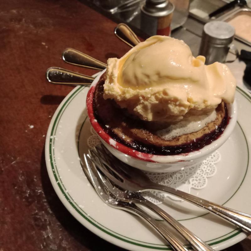 Apple-Blackberry Cobbler photo