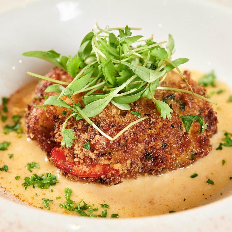 FRIED SEA BASS CAKE photo