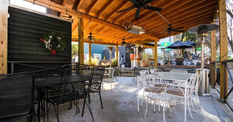 Restaurant exterior, restaurant logo