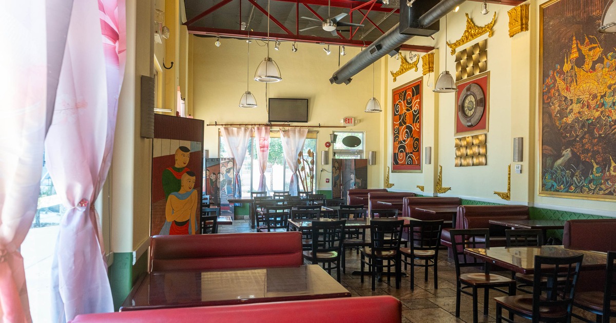 Interior, dining area
