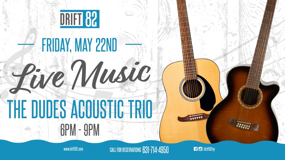 The Dudes Acoustic Trio event photo