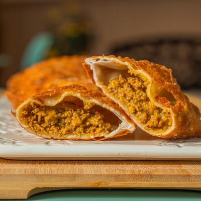 Beef empanada.