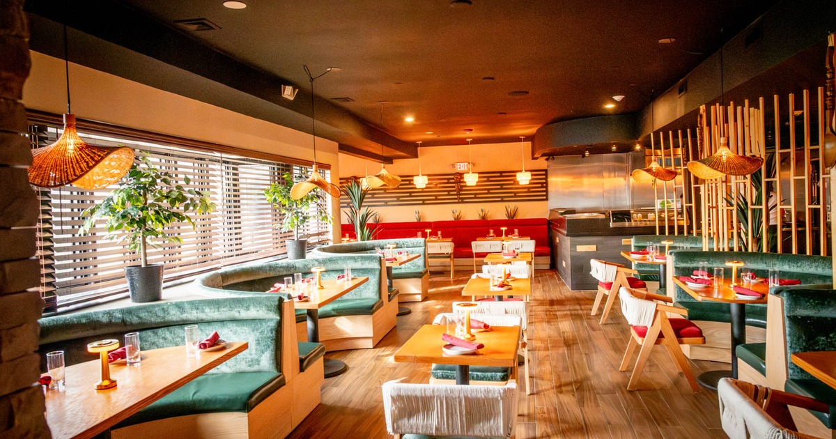 Interior, dining area