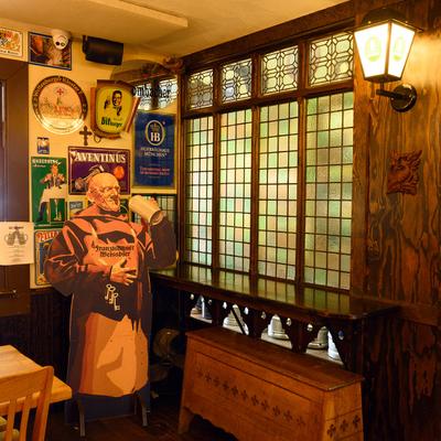 Vintage advertising art prints.