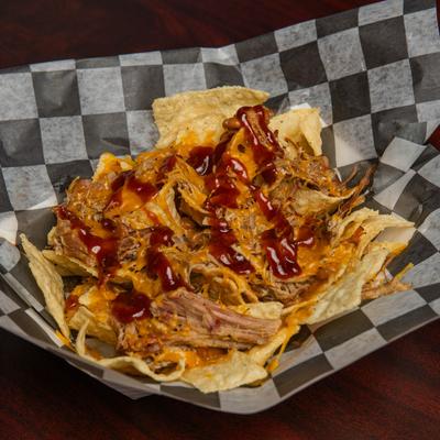 Loaded Nachos BBQ.