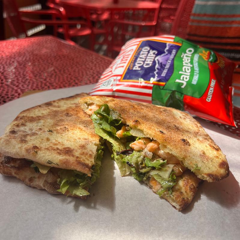 SALMON AND PEAR SANDWICH photo