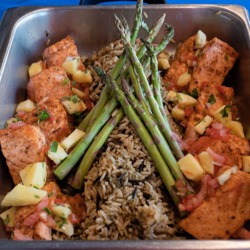 Seared Orange Glazed Salmon (GF, DF) photo