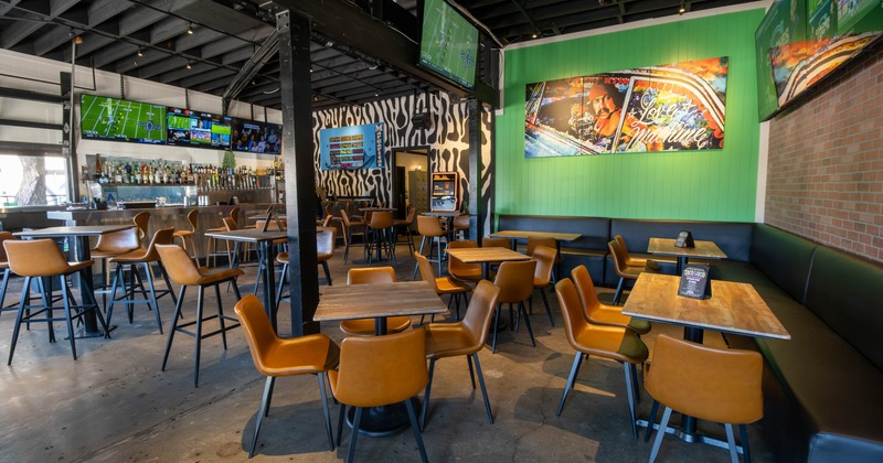 Tables ready for guests