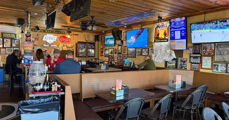Interior, dining area