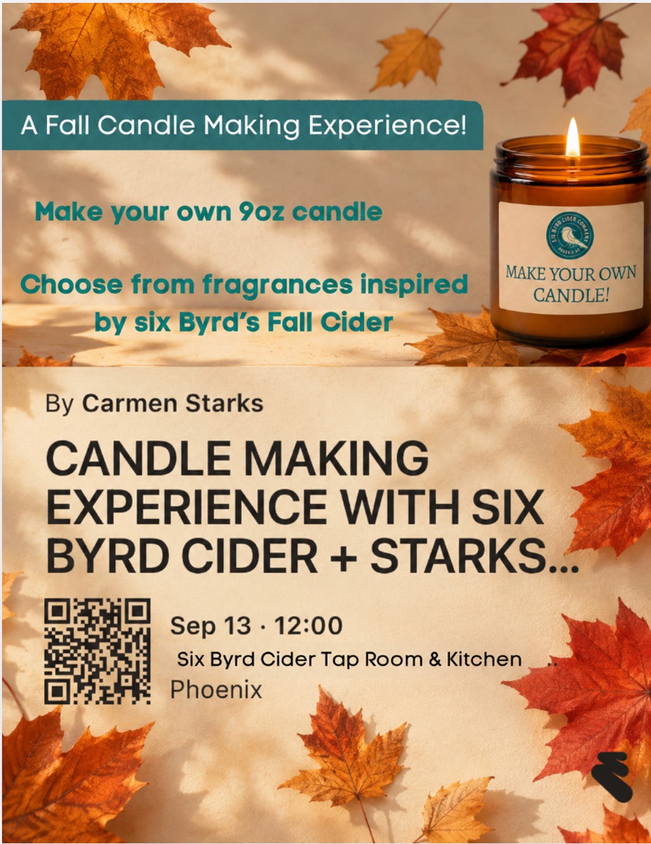 Candle Making Event w/ Starks Candle Co - Arcadia event photo 3
