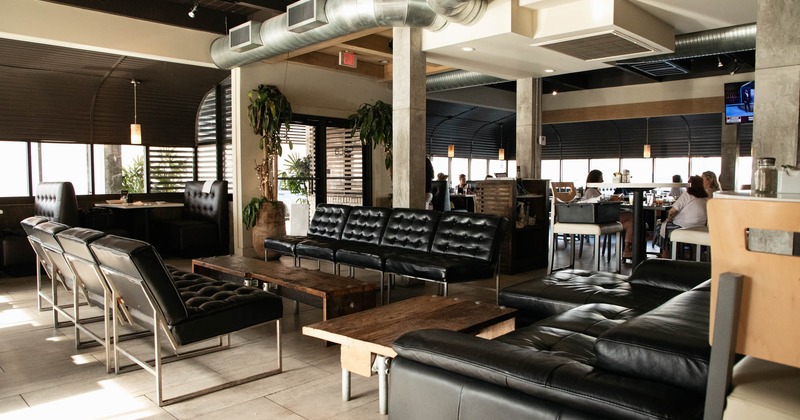 Interior, seating area