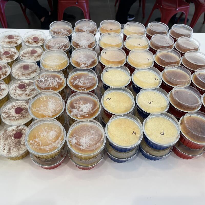 menu item 71 of 76, Flan