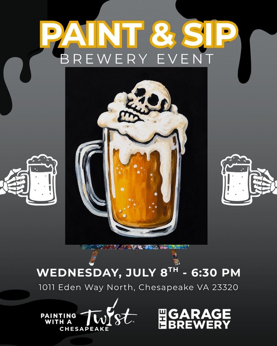 Paint & Sip event photo