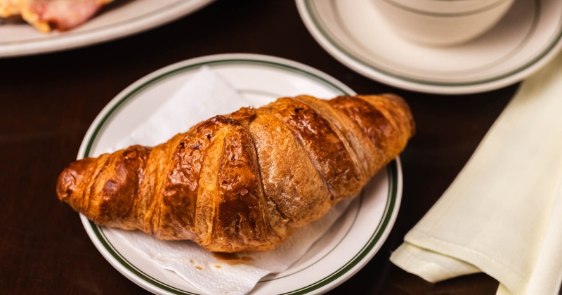 Traditional croissant