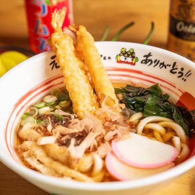 Shrimp Tempura Udon soup.