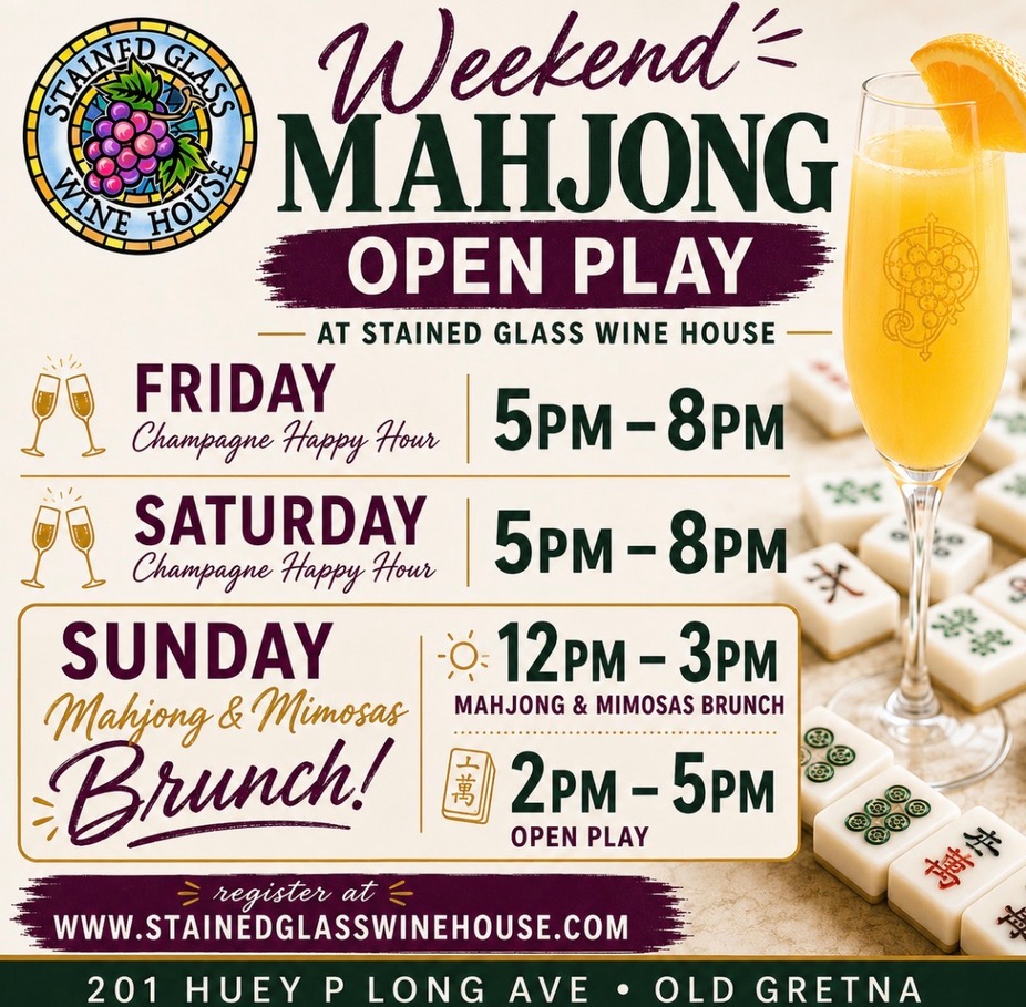 Saturday Open Play Mahjong event photo