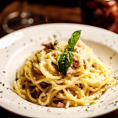 Pasta Carbonara.