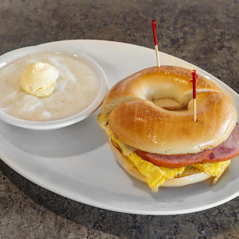 Canadian Bacon Breakfast Sandwich photo