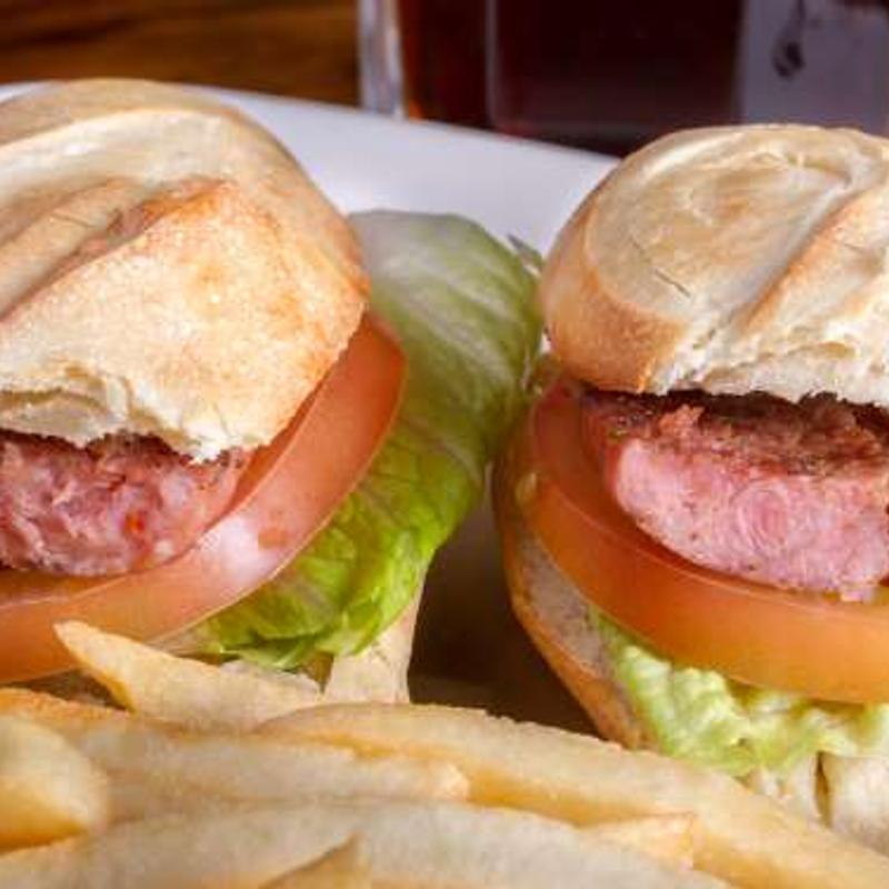 Choripan o Morcipan Sandwich photo