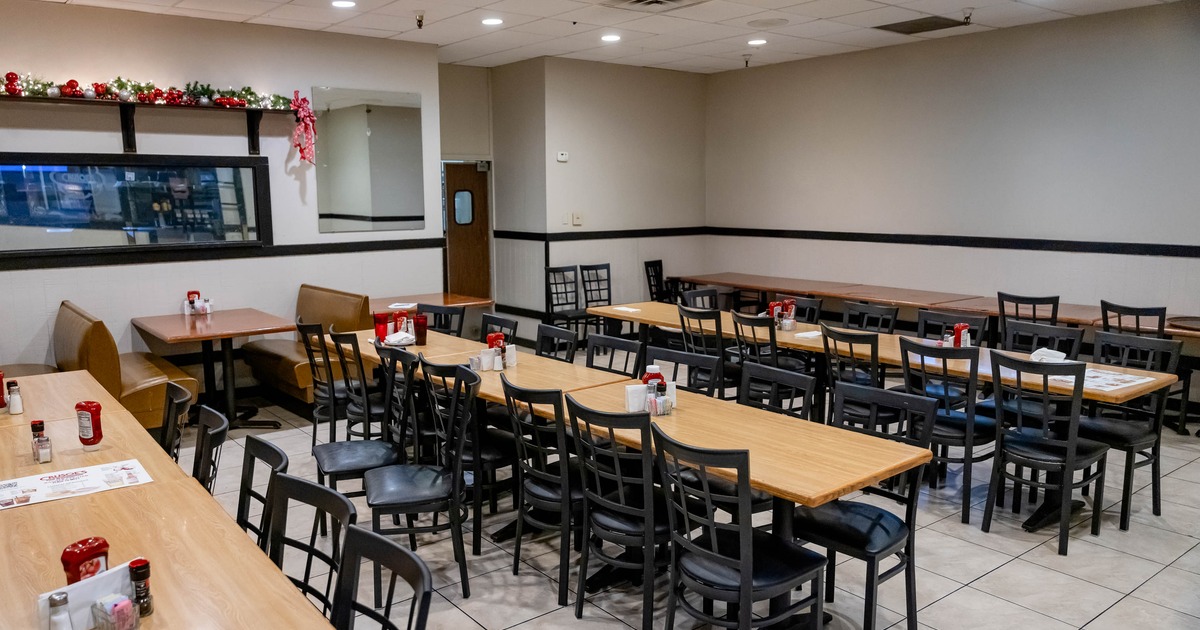 Interior dining area