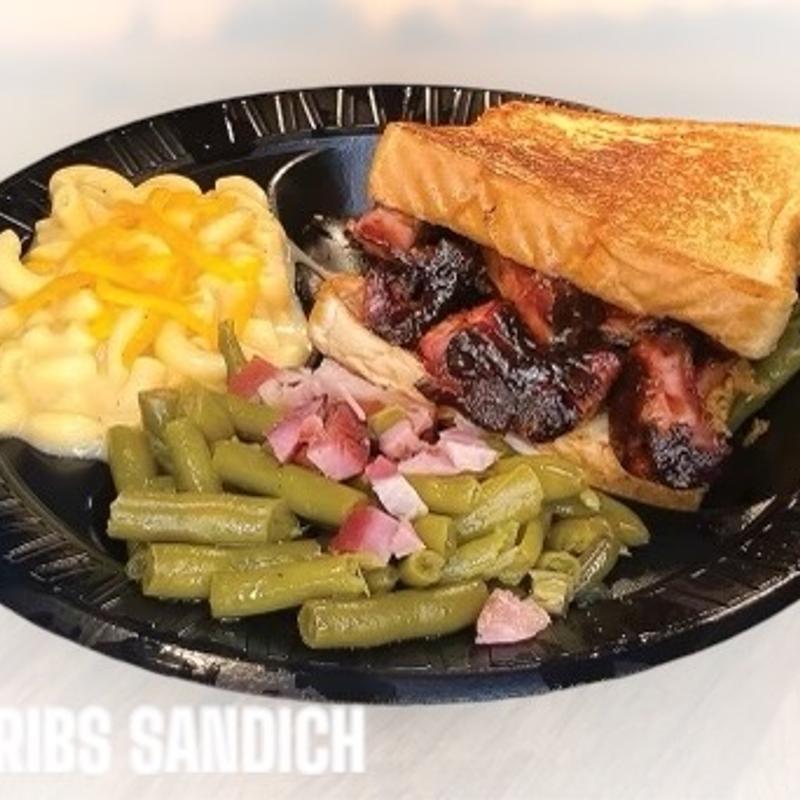 4.BBQ Rib Sandwich photo