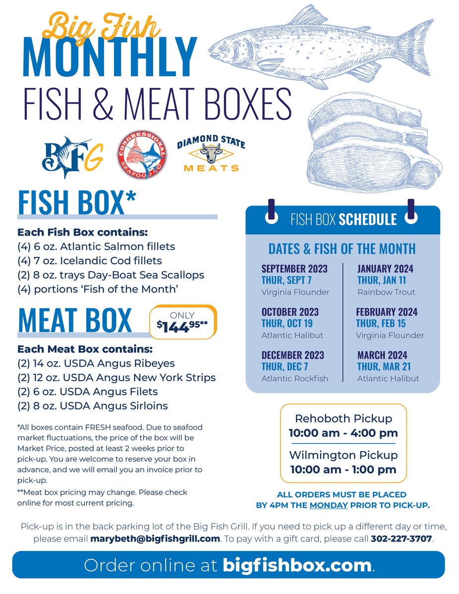 Monthly Fish & Meat Boxes event photo
