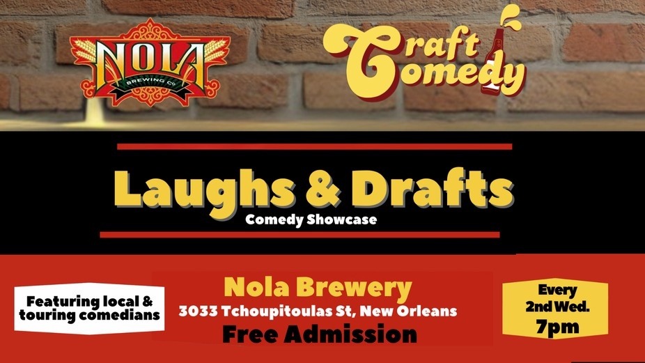 FREE LIVE COMEDY: Laughs & Drafts Presented by Craft Comedy event photo