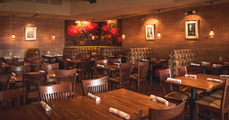 Tables ready for guests