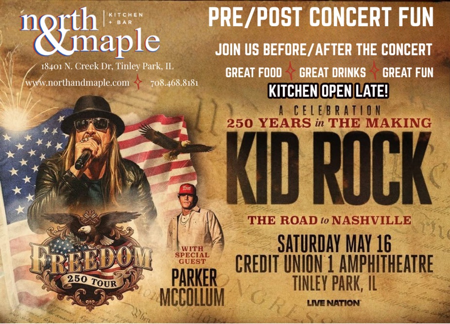 🎶 Concert Season Starts at North & Maple Kitchen + Bar 🎶 event photo