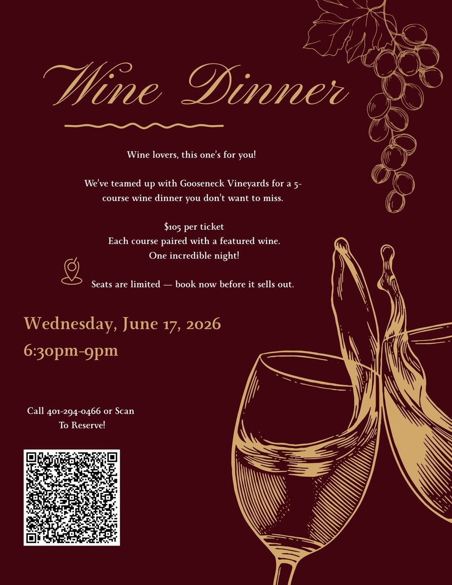 Wine Dinner!! event photo