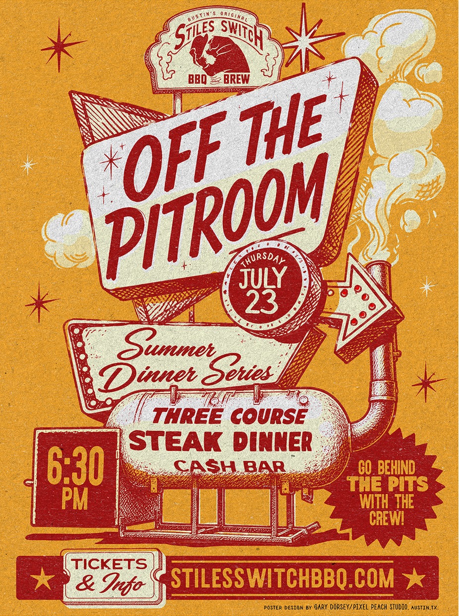 Off The Pitroom Dinner Series - July event photo