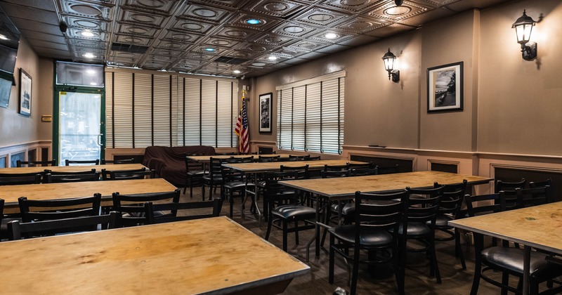Interior, dining area