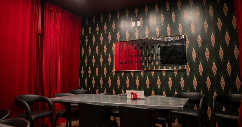 Private dining table