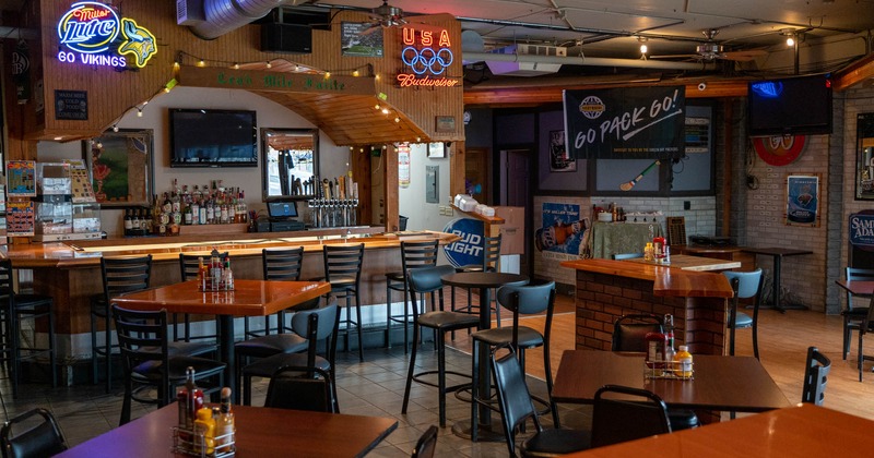 Interior, dining area