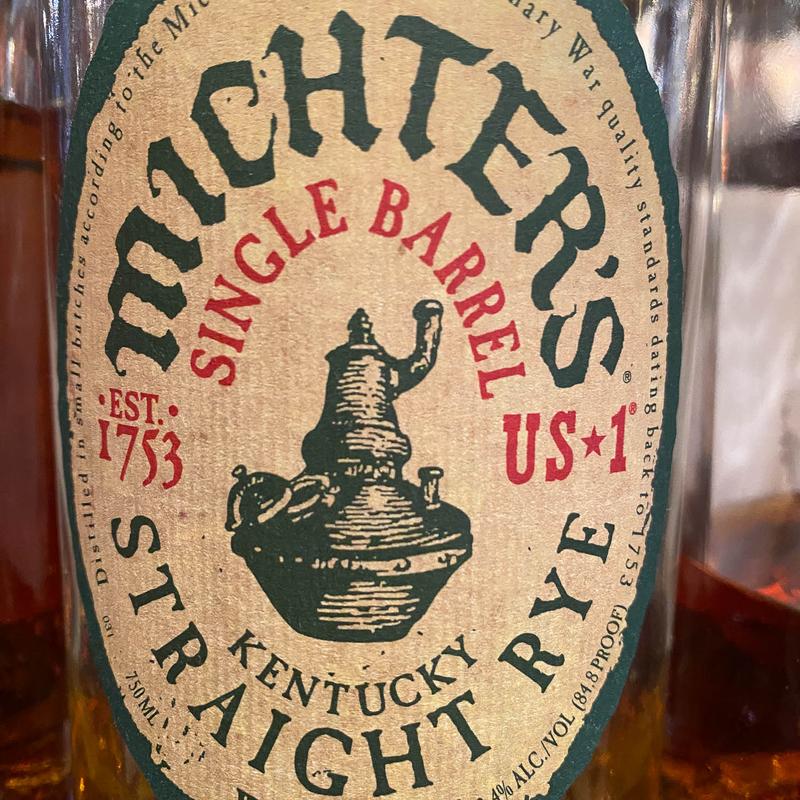 MICHTER'S SINGLE BARREL RYE photo