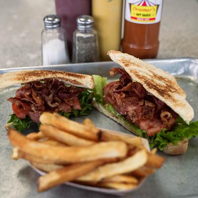 BLT and french fries.