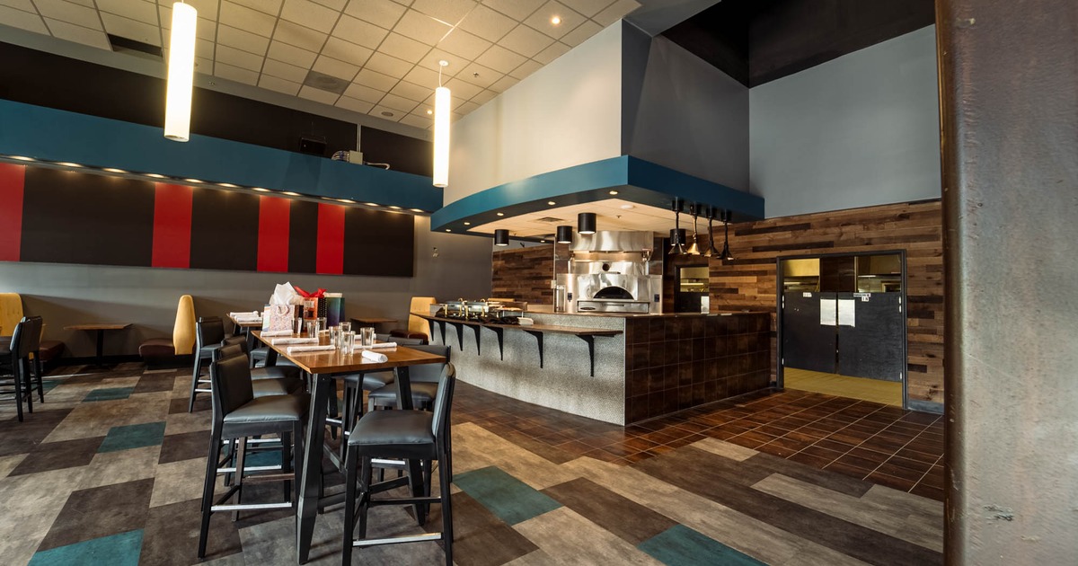 Interior, dining area