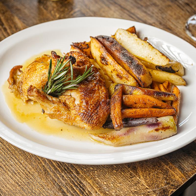 menu item 13 of 13, Lisbon Roasted Half Chicken