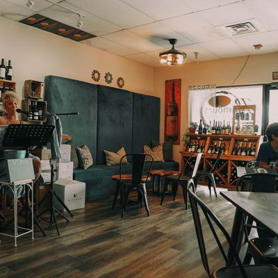 Interior, seating area