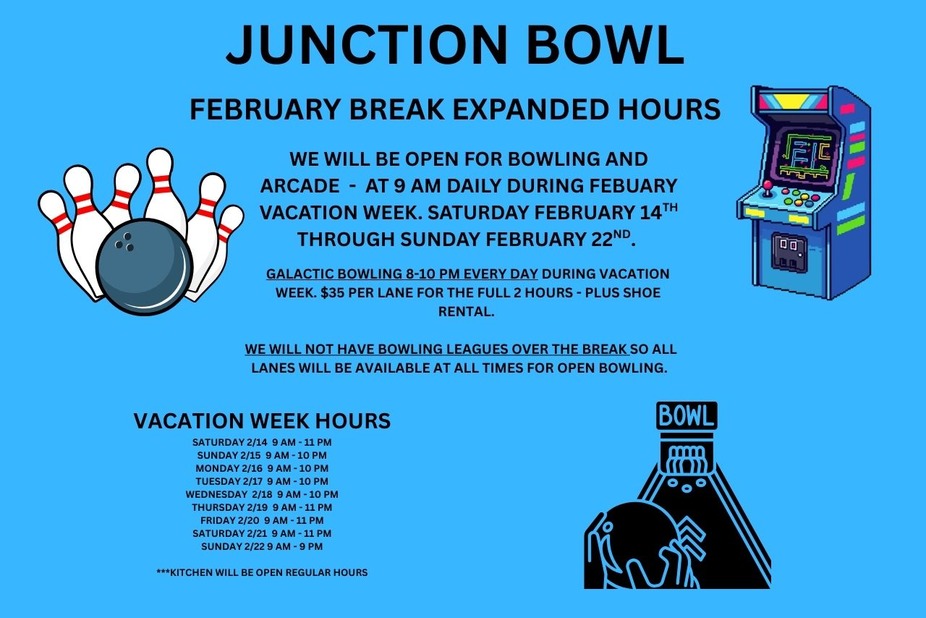 FEBRUARY BREAK EXPANDED HOURS event photo