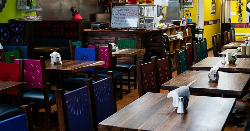 Interior, main seating area