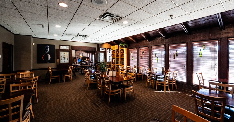 Interior, seating area