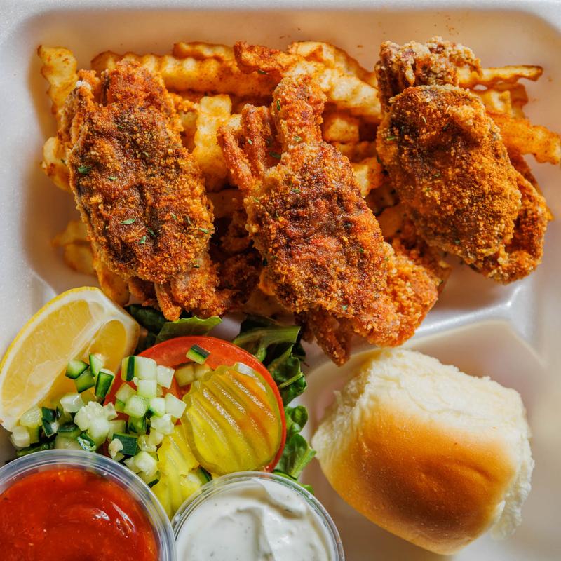 B4 Fried Soft-Shell Crab photo